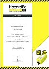 Download the pdf certificate of HazardEx Award 2012 (UK) awarded to Schischek