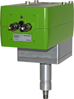 LIN – linear valve unit with adapted quarter-turn actuator InMax size M with spring return for use in safe area